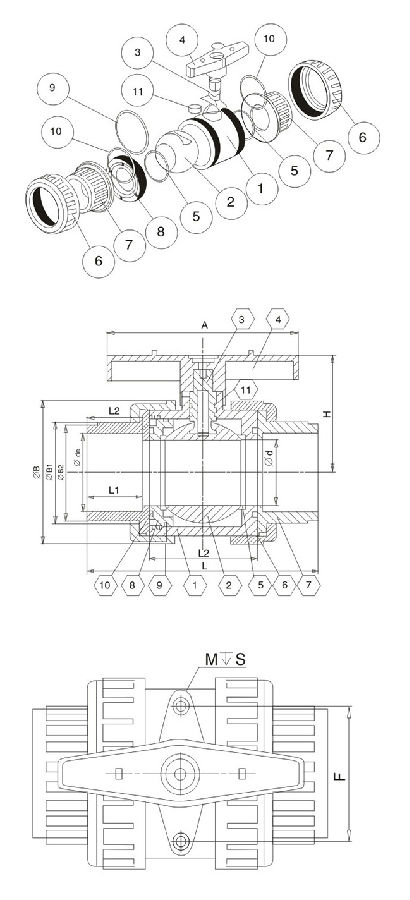(U)PVC氣動塑料球閥-1.jpg (U)PVC氣動塑料球閥